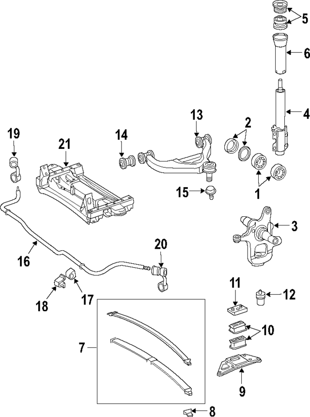 5104579AA - Suspension: Knuckle for Mopar Image