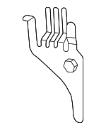 55056200AB - Cooling System: Bracket for Dodge: Durango Image