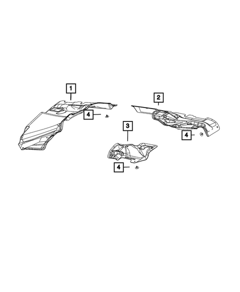 Carpets, Floor Mats, Load Floor, and Silencers for 2026 Jeep Wrangler #8