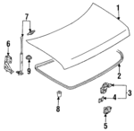 HG3056840B - : Striker for Mazda: 929 Image