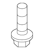 N10596302 - Body: Assist Strap Screw for Porsche Image