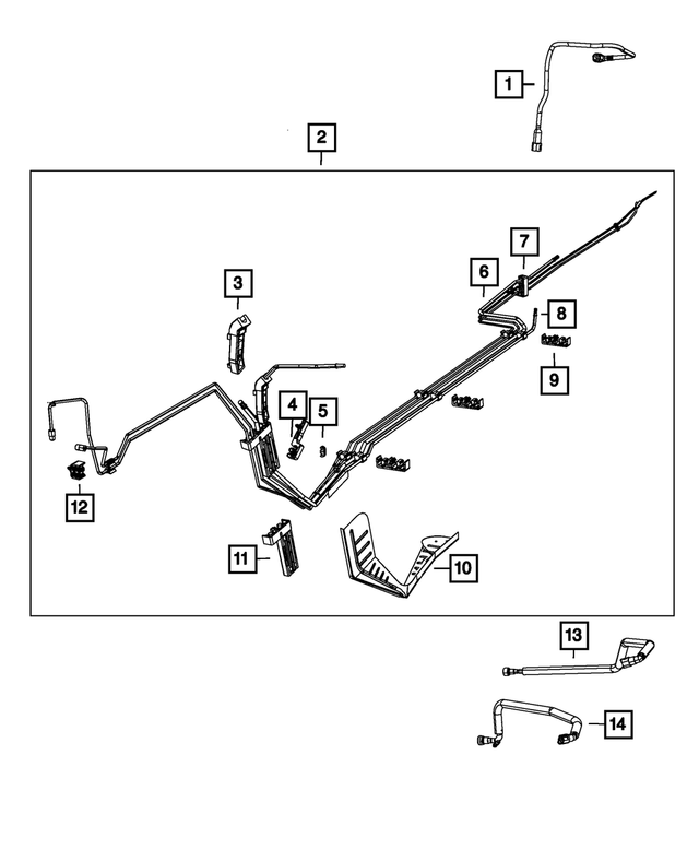 68104002AA - Fuel: Impact Blocker Clip for Mopar Image image