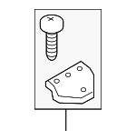 4F0898644 - : Air Deflector Mount Kit for Audi: A4, A4 Quattro, S4 Image