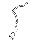 8K5877201 - Body: Drain Hose for Audi: A4, A4 Quattro, S4 Image