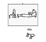 4891606AD - Emission System: Egr Tube for Chrysler: Sebring | Dodge: Avenger Image