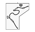 74880TVAA01 - Body: Release Cable for Honda: Accord Image