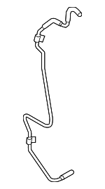 6Q133773A - Emission System: Vacuum Tube for Audi: A4, A4 allroad, A4 Quattro Image