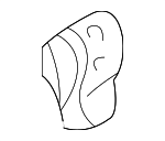 MB326033 - Body: Stopper for Mitsubishi: Eclipse, Montero, Outlander Image