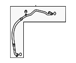 VA456146X - HVAC: Pressure Pipe for Mazda Image