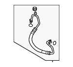 VC6761461A - : A/C Refrigerant Discharge Hose for Mazda: CX-50 Image