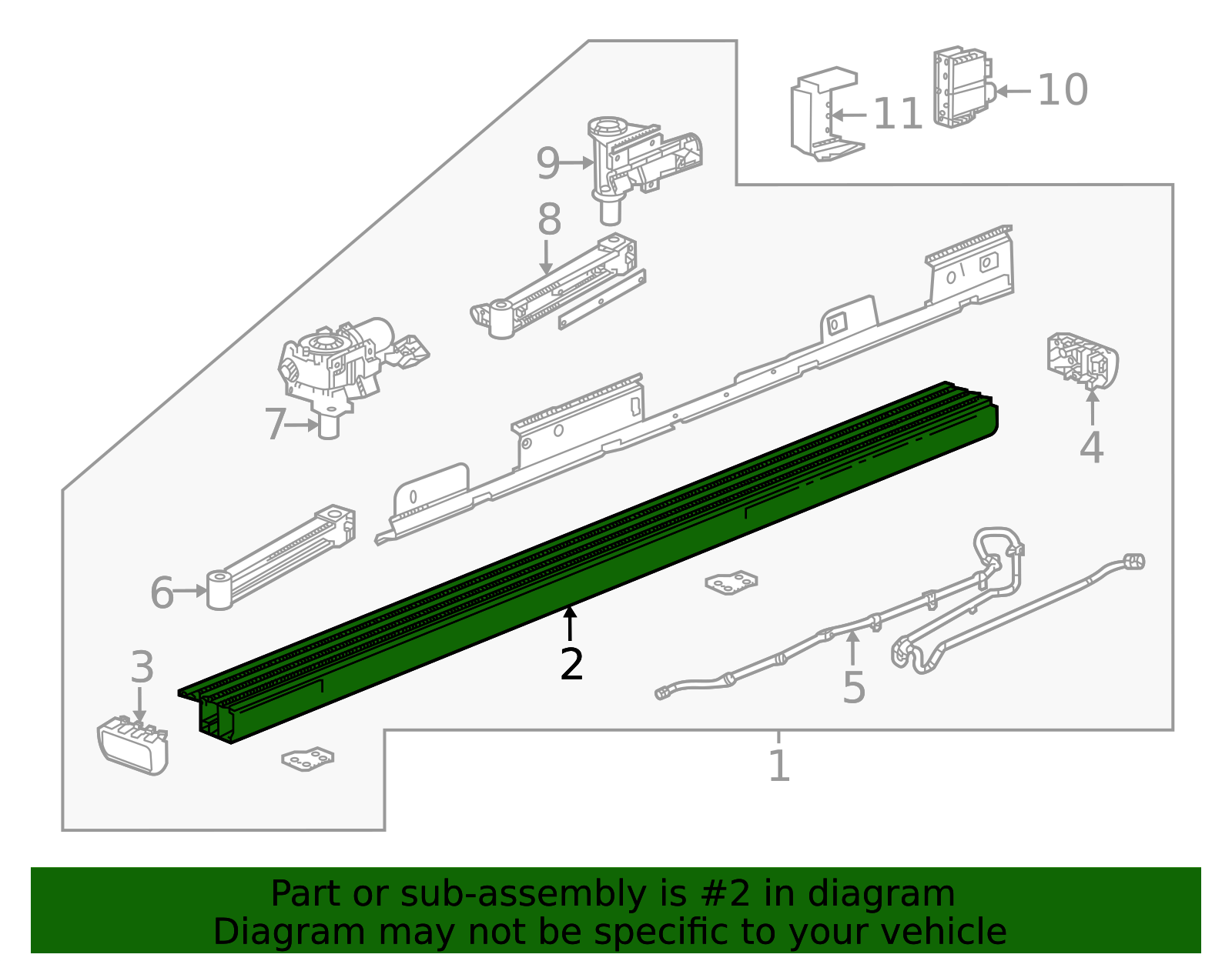 2016-2018 GM Driver Side Assist Step 84115919 GM | GMPartsDirect.com