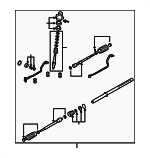 GK2A32110R0E - Steering: Steering Gear for Mazda: 6 Image