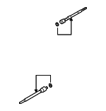 GJ6E3224X - : Inner Tie Rod for Mazda: 6 Image