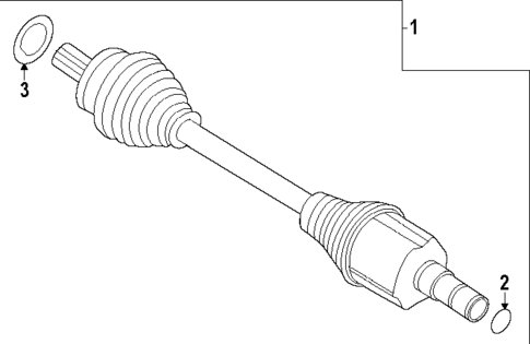 Drive Axles for 2025 Volvo EX30 #0