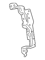 8621206210 - Body: Receiver Mount Bracket for Toyota: Camry Image