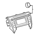 8680406180 - Body: Receiver for Toyota: Camry Image