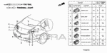 4320SAAA00 - Electrical/Exhaust/Heater/Fuel: SUB-CORD (0.5) (10 PIECES) (YELLOW) for Acura Image