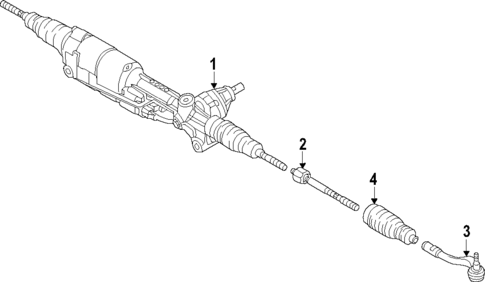 Steering Gear & Linkage for 2017 Audi A6 Quattro #1