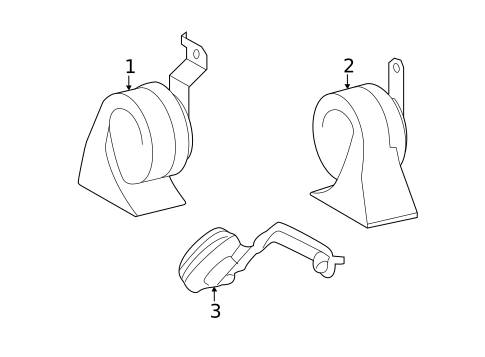 Anti-Theft Components for 2013 Lexus GS450h #1