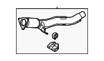 LR138045 - : Intermediate Pipe for Land-Rover Image