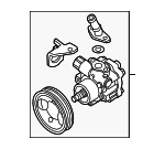 491101LA0A - Steering: Power Steering Pump for Infiniti Image