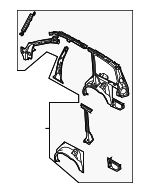 30889447 - Body: Inner Panel Assembly for Volvo: V40 Image