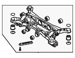 55405S8250 - Suspension: Cross-member for Kia: Telluride Image
