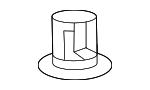 9046717027C0 - Body: Front Shield Retainer for Lexus Image