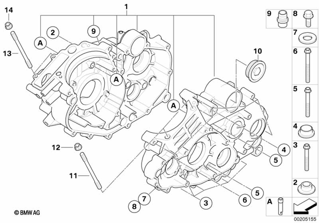 11427707101 - : Oil Filter Cover for BMW-Motorrad Image