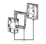 F2UZ13404A - Electrical: Combo Lamp Assembly for Ford: E-150 Econoline, E-150 Econoline Club Wagon, E-250 Econoline, E-350 Econoline, E-350 Econoline Club Wagon Image