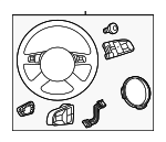 4E0419091CLW88 - : Steering Wheel for Audi: A6, A6 Quattro, A8 Quattro, Q7, S6, S8 Image