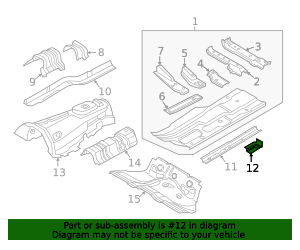 Genuine BMW 41-12-7-204-177 | Upper Extension | FREE Shipping on Most ...
