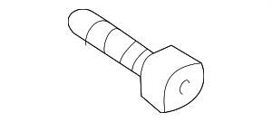 N90062603 - Body: Guide Bracket Screw for Audi: 90, 90 Quattro, Allroad Quattro, Cabriolet Image