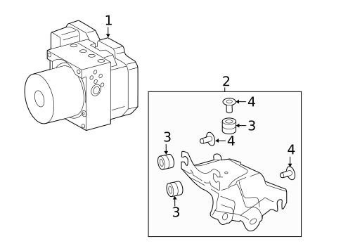 ABS Components for 2016 Scion iM #0