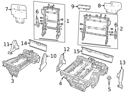 Tracks & Components for 2018 Chrysler Pacifica #4