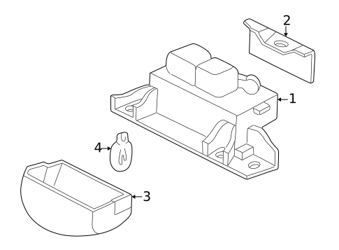 License Lamps for 2004 Acura RSX #0