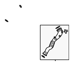 13717604033 - Cooling System: Air Duct for BMW Image
