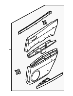 EH4668530H02 - : Door Trim Panel for Mazda: CX-7 Image
