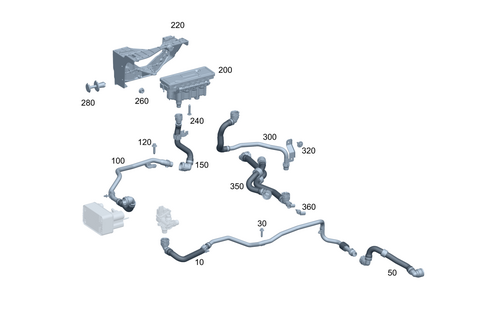 Battery Cooling System for 2025 Mercedes-Benz EQE 500 #0