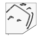TA04506A0A - Body: Molding Assembly for Mazda: Millenia Image