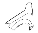 4L0821102 - : Fender for Audi: Q7 Image