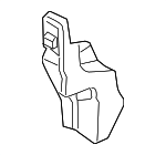 AG1Z1540380A - Body: Pad for Ford: Police Interceptor Sedan, Special Service Police Sedan, Taurus Image