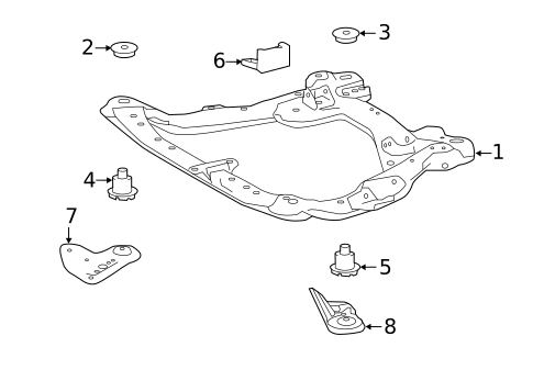 Suspension Mounting for 2014 Toyota Avalon #0