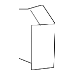 25686711 - Body: Lock Knob for Cadillac: Seville Image