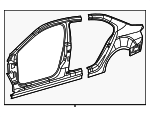 5C6809605A - Body: Uniside Assembly for Volkswagen Image