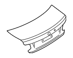 41007374904 - Body: Trunk Lid for BMW: 228i, 228i xDrive, 230i, 230i xDrive, M235i, M235i xDrive, M240i, M240i xDrive Image