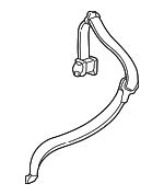 2W4Z54611B68AAA - Electrical: Retractor Assembly for Lincoln: LS Image