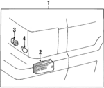 8174028011 - : Side Marker Lamp for Toyota Image