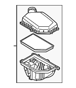 31474784 - : Air Cleaner Assembly for Volvo: S60, V60, V60 Cross Country, XC60 Image