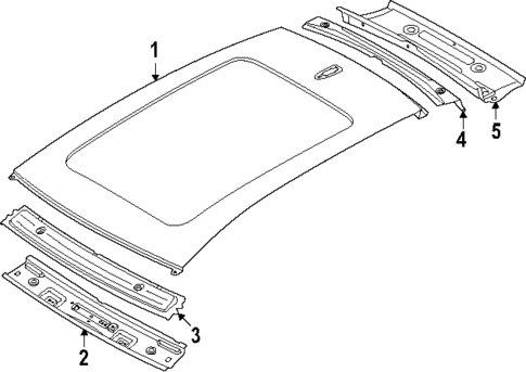 Roof & Components for 2025 Audi Q6 e-tron #1